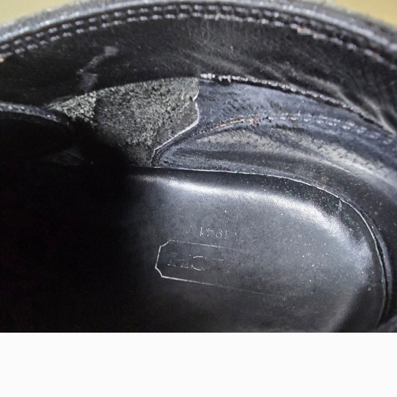 Coach Soltech Men Black Ankle Boots Size 11 - Picture 11 of 11